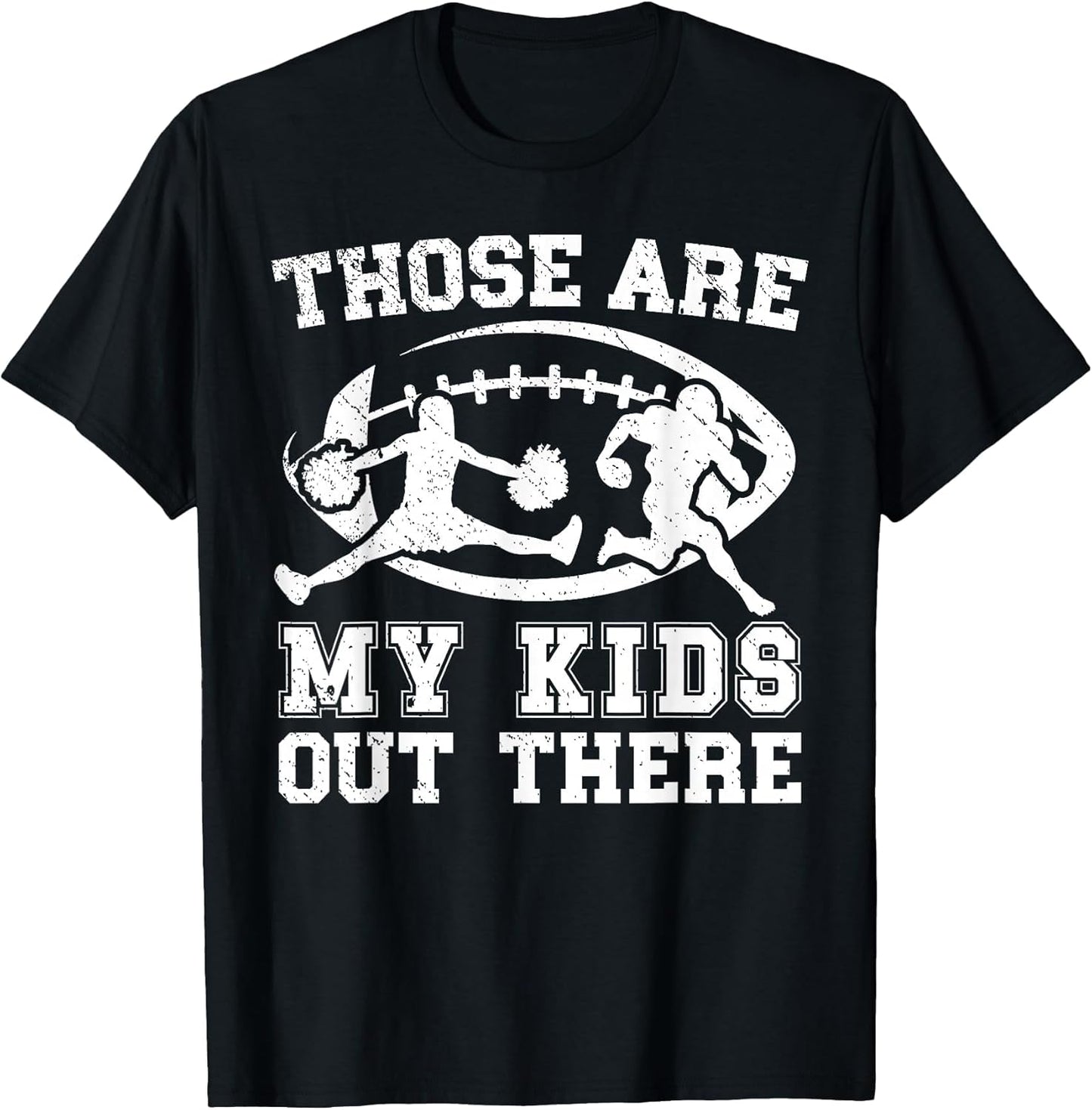 Football and Cheer Dad Football Player & Cheerleader Dad
