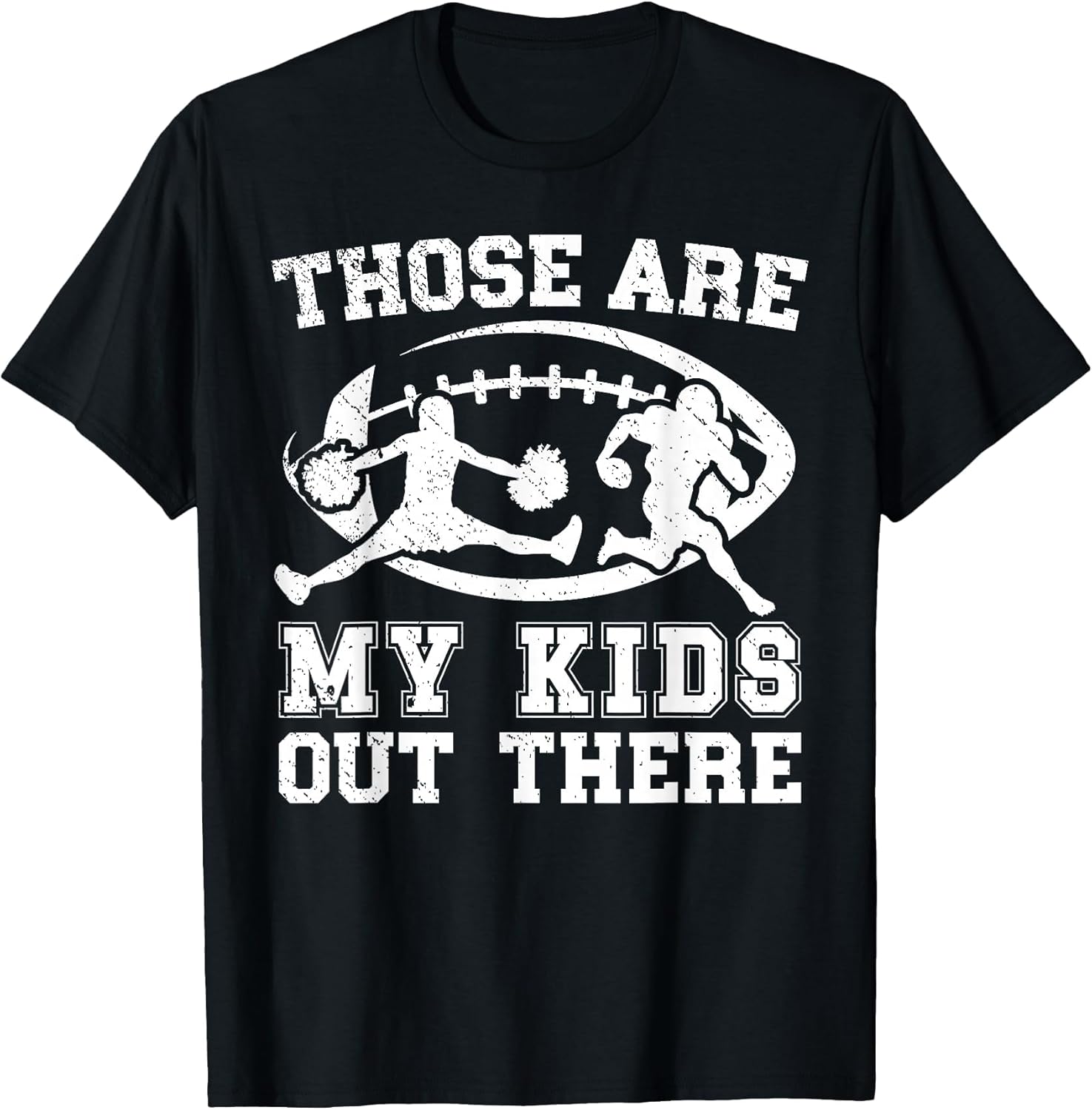 Football and Cheer Dad Football Player & Cheerleader Dad