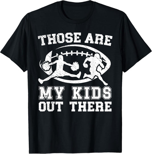 Football and Cheer Dad Football Player & Cheerleader Dad