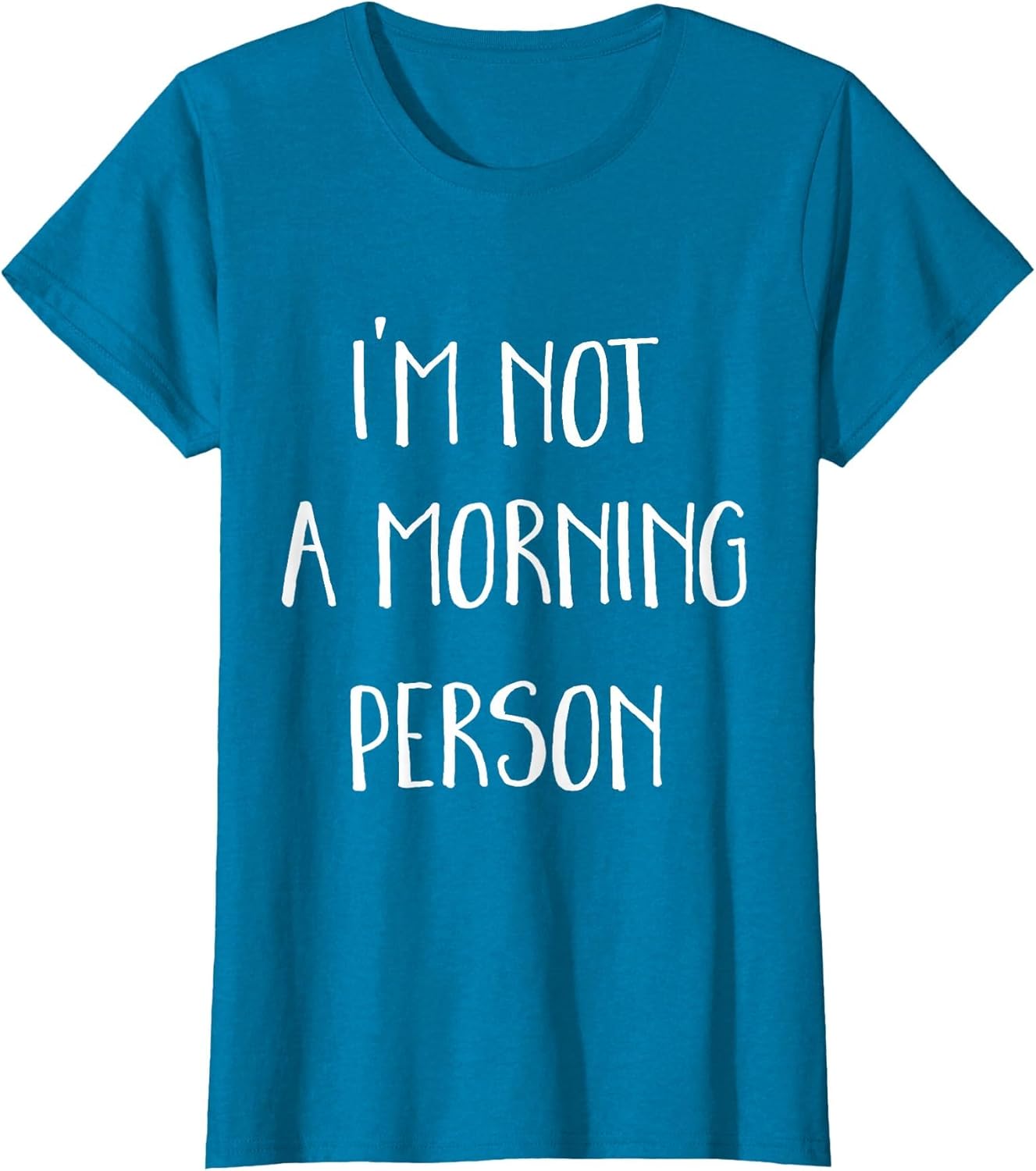 I'm Not A Morning Person T Shirt Grunge Style Sleep in