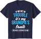 Kids Funny Kids If We Get in Trouble It's My Grandpa's Fault
