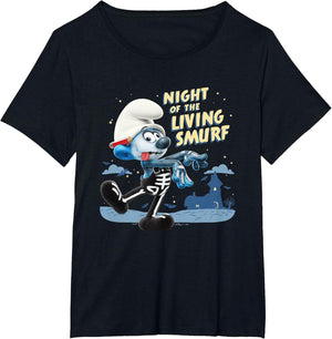 The Smurfs Halloween Night of The Living Smurf Zombie Logo