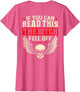 If You Can Read This The Bitch Fell Off Biker Back Print