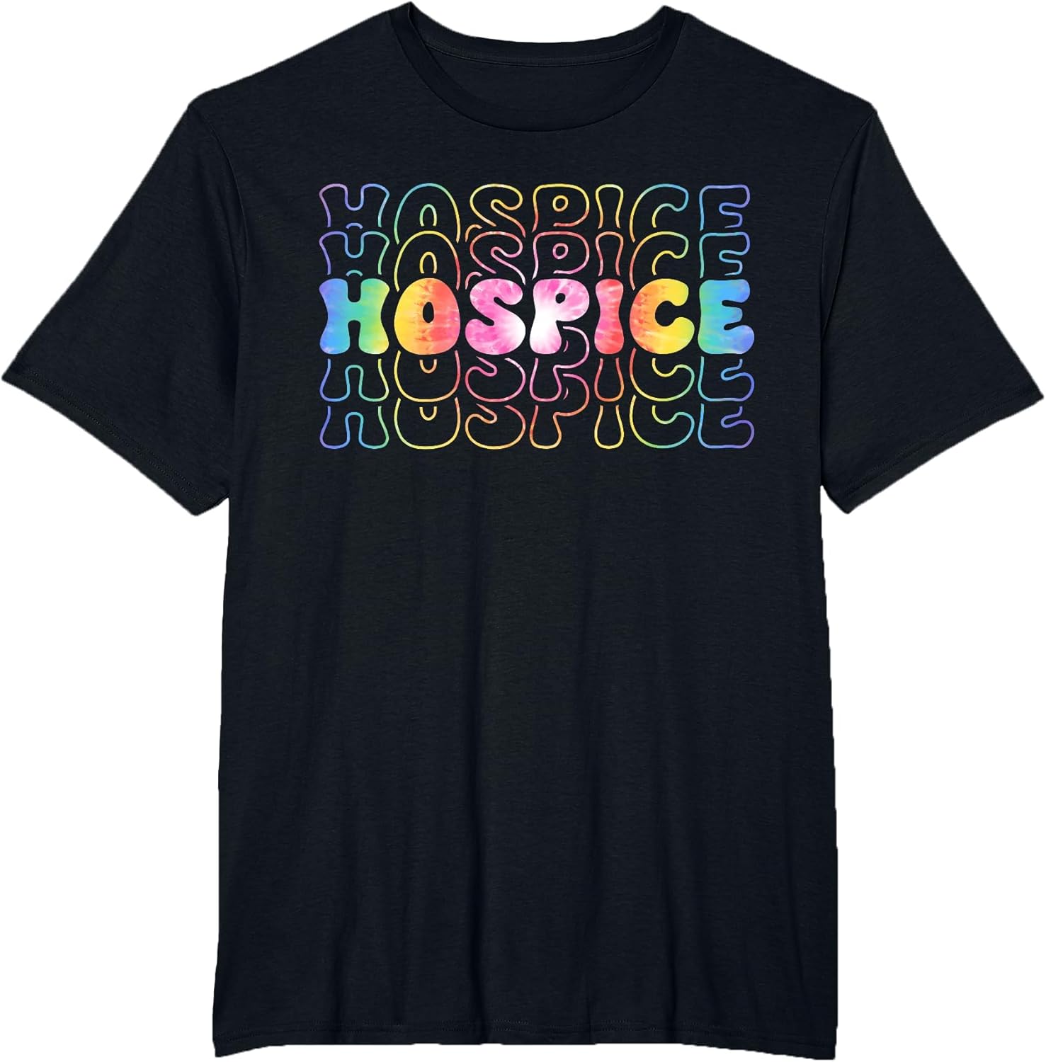 Funny Cute Tie Dye Hospice Nurse Life Hospice Squad