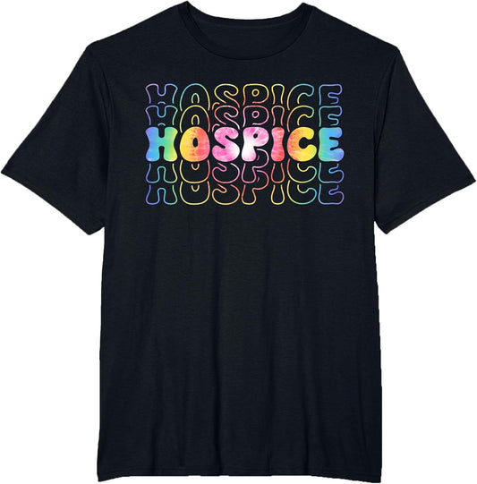 Funny Cute Tie Dye Hospice Nurse Life Hospice Squad