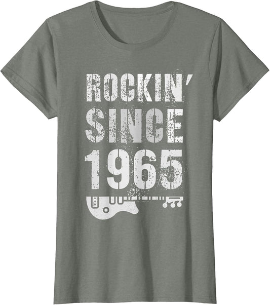 Rockin' Awesome Since 1965 Legendary Rockstar 60th Birthday