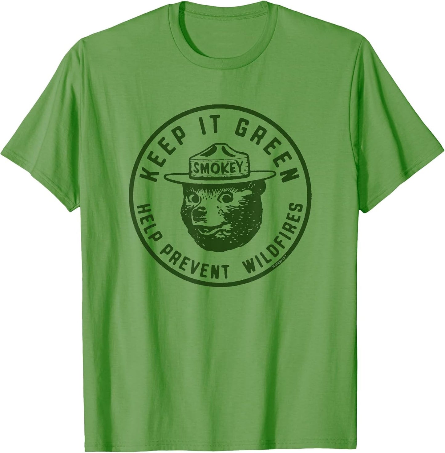 Keep It Green! Help Prevent Wildfires Vintage Smokey Bear