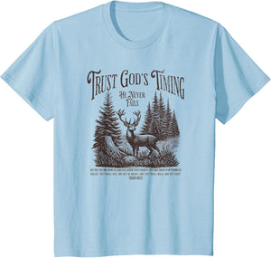 Christian Jesus Bible Verse Deer Elk Buck Hunting Dad Hunter