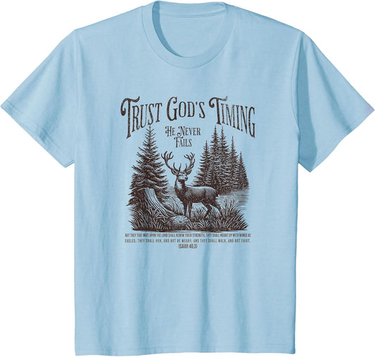 Christian Jesus Bible Verse Deer Elk Buck Hunting Dad Hunter