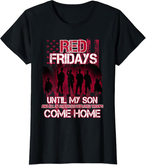 Military Red Shirt Friday - Wear Red for Deployed Son