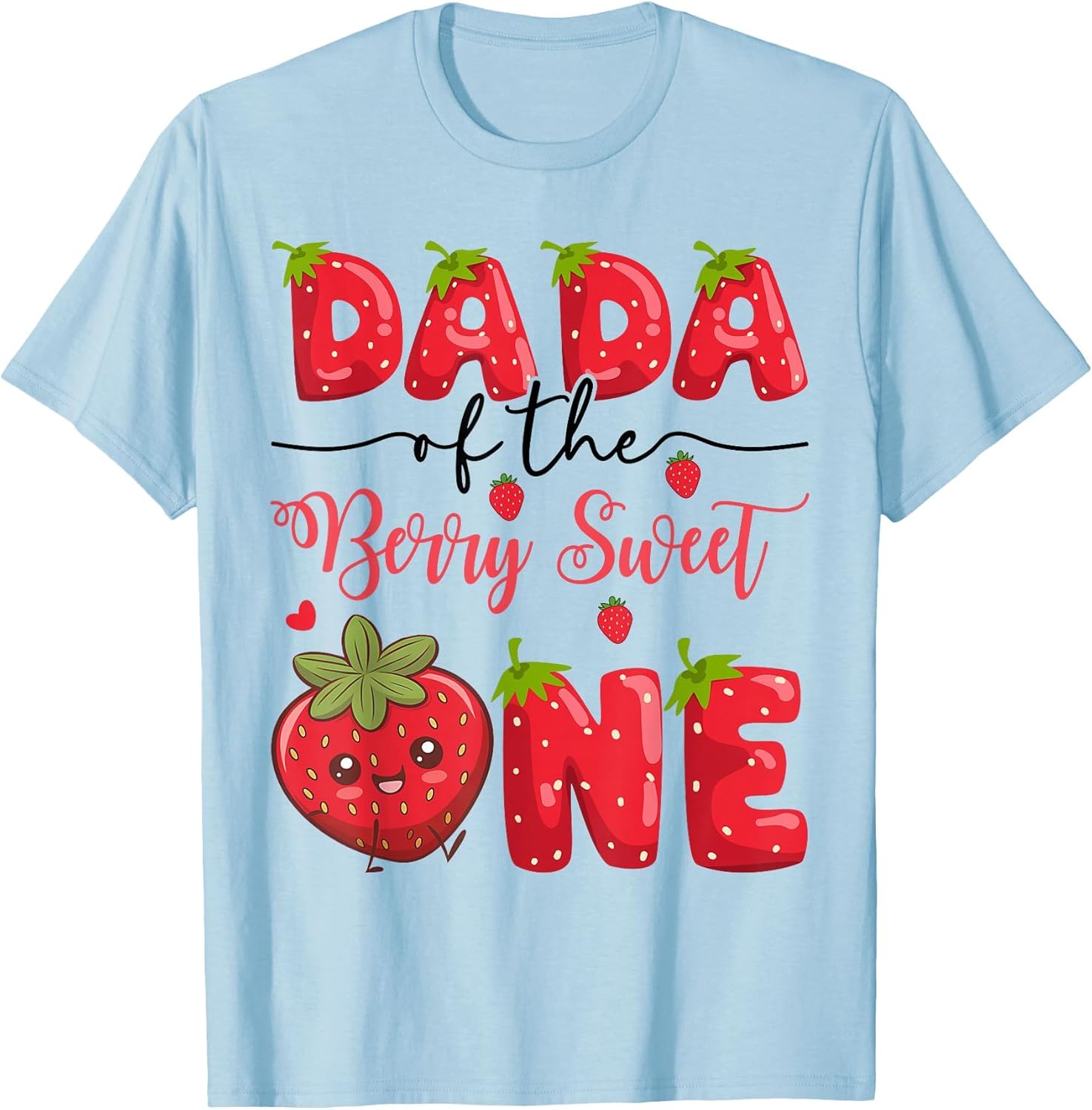 Dada of The Berry Sweet One Strawberry First Birthday