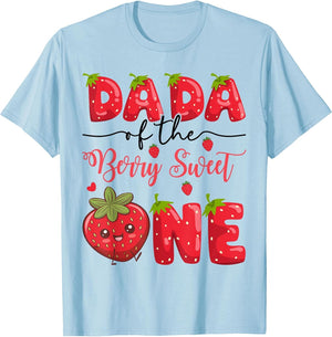 Dada of The Berry Sweet One Strawberry First Birthday