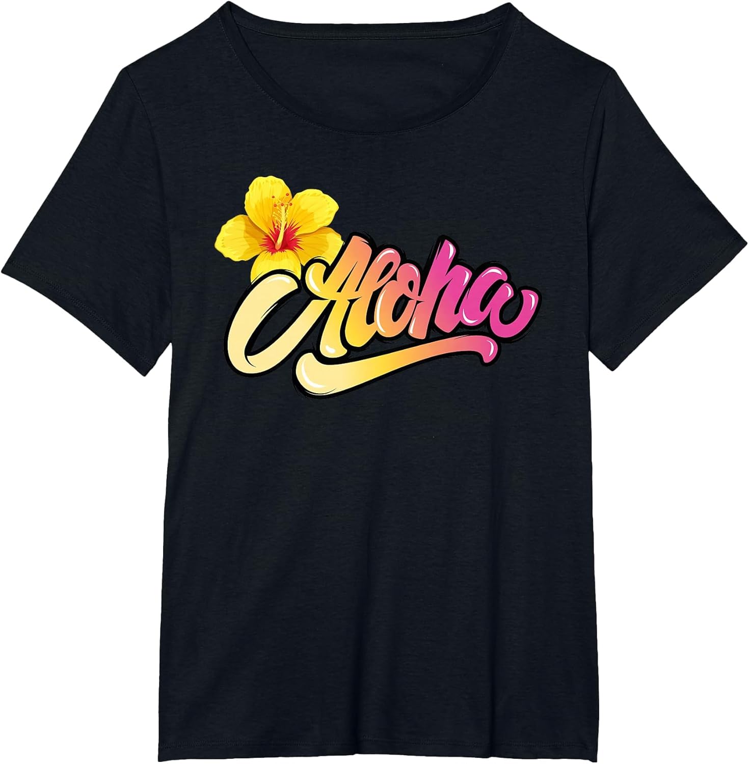 Aloha Hawaiian Hawaii Women Girls Tropical Beach