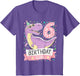 6 Year Old T Rex Dinosaur 6nd Birthday Girl