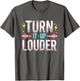 Turn It Up Louder 80s Rock Band Design