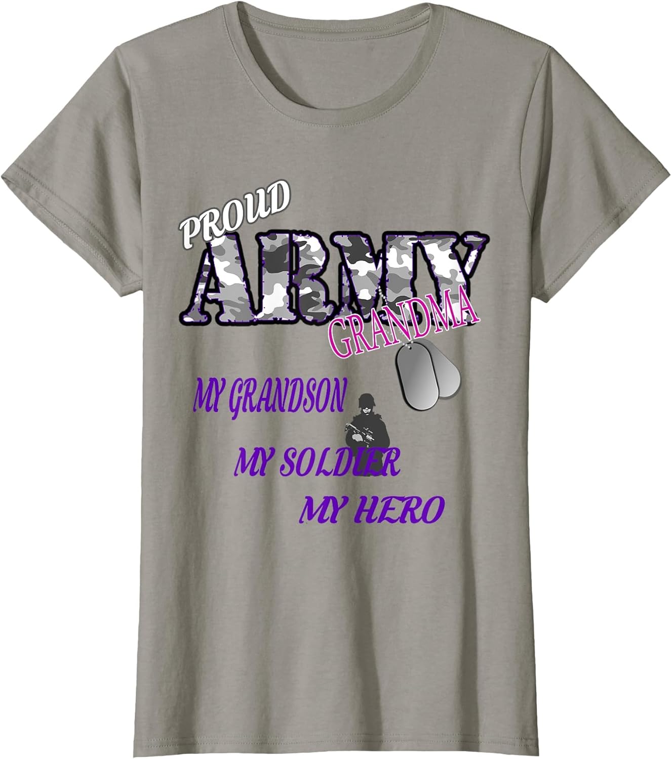 Proud Army Grandma