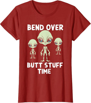 Funny Aliens Bench Over Butt Stuff Time Anal