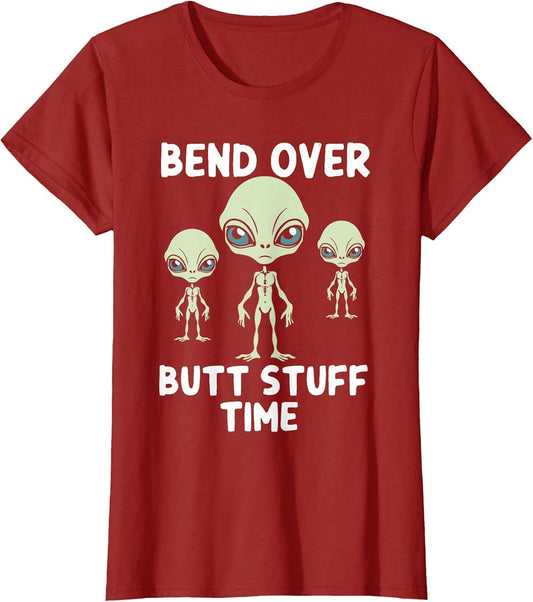 Funny Aliens Bench Over Butt Stuff Time Anal