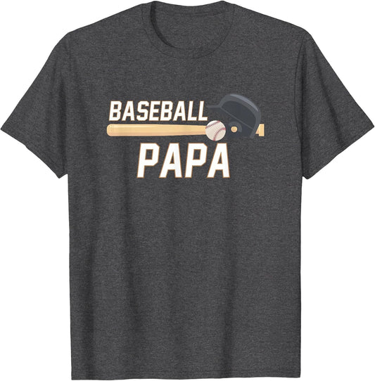 Baseball Papa Fathers Day Baseball Grandpa