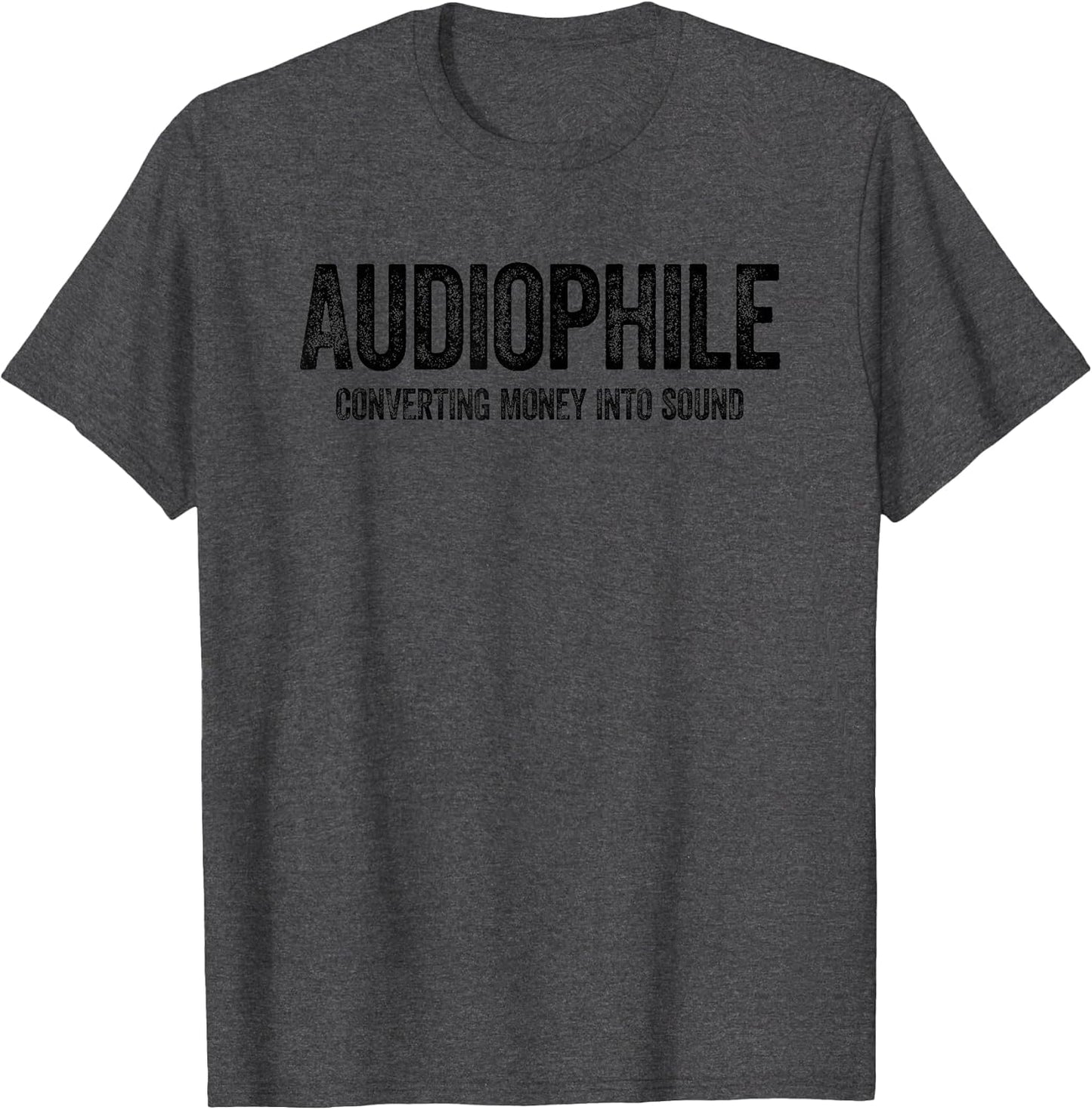 Audiophile Shirt Converting Money Into Sound Hi-Res Audio