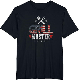 Grill Master USA Flag Patriotic Barbeque BBQ 4th of July