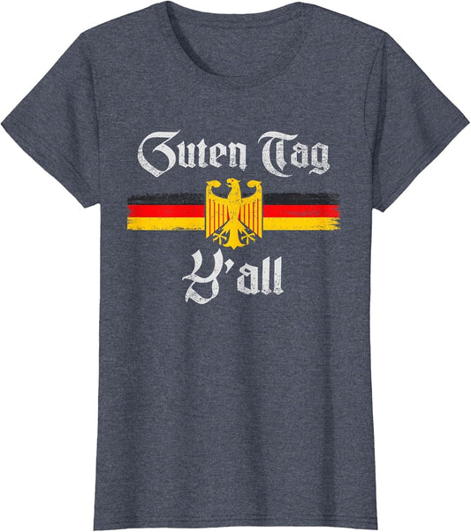 Oktoberfest German Flag Prost Guten Tag Y'all Beer Festival