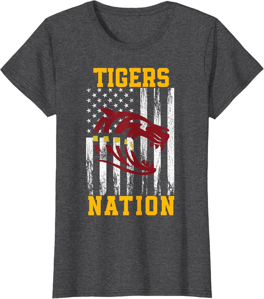 Dawson County Tigers Logo Nation HS