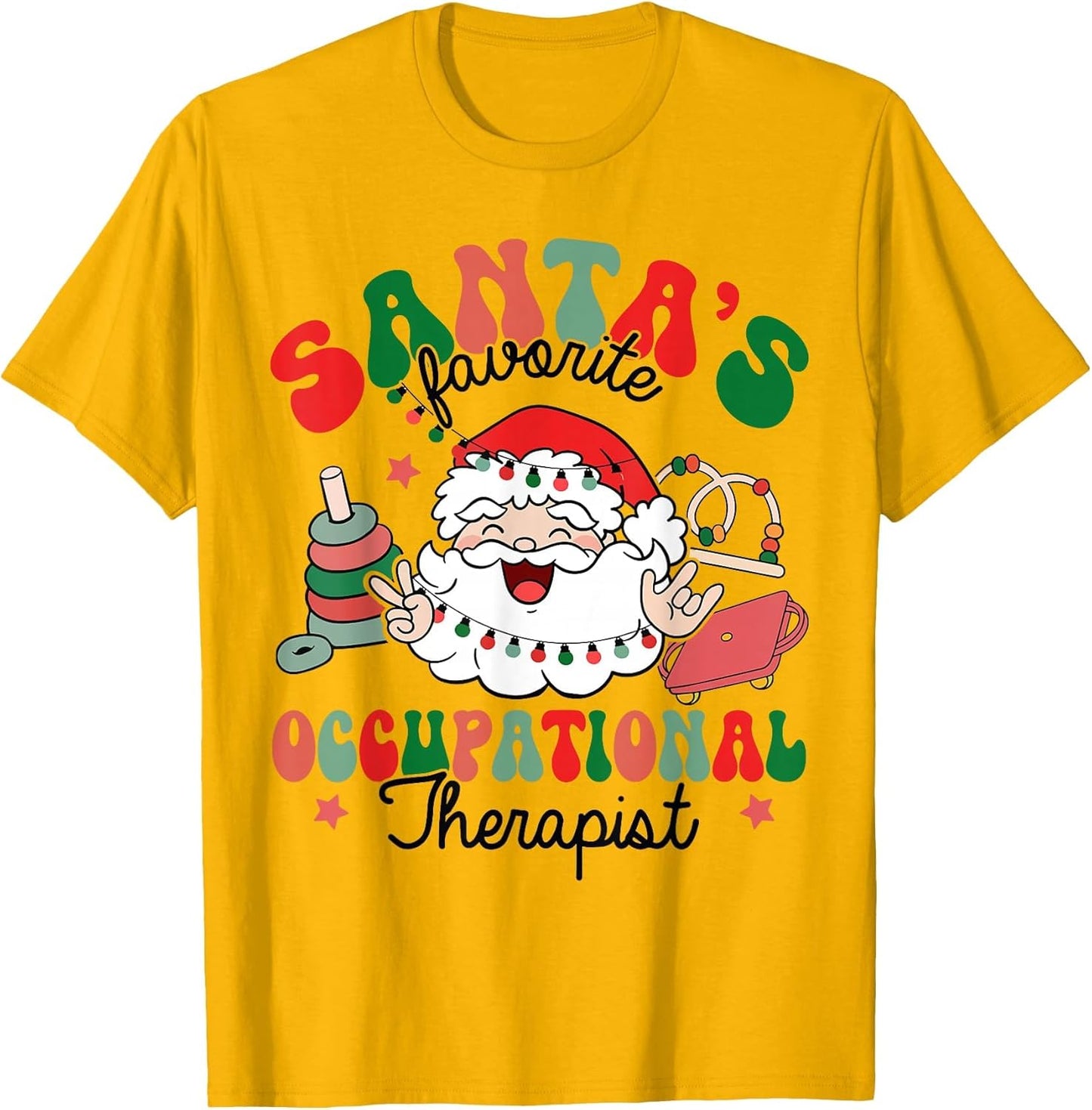 Santa's Favorite Occupational Therapist Christmas Therapy