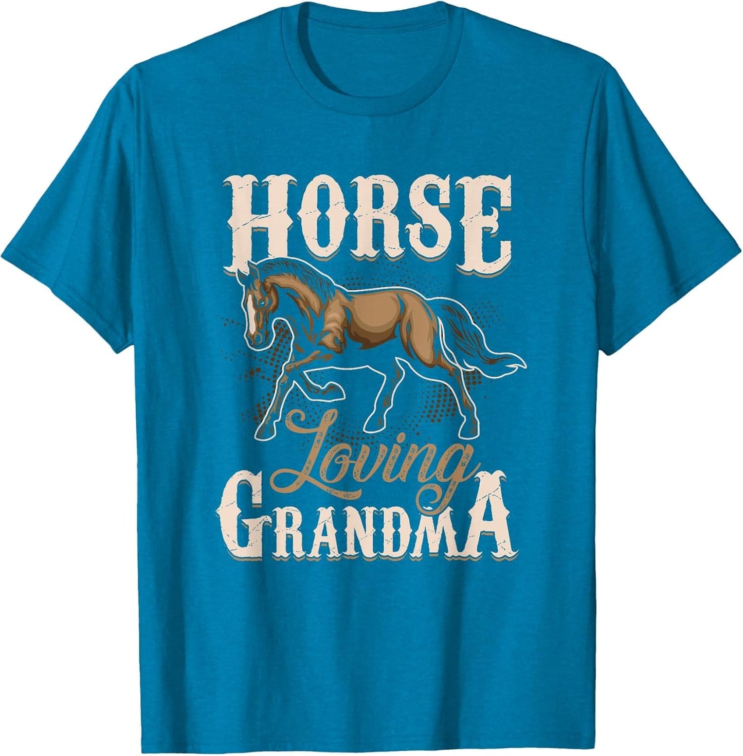 Horse Loving Grandma Grandmother Design
