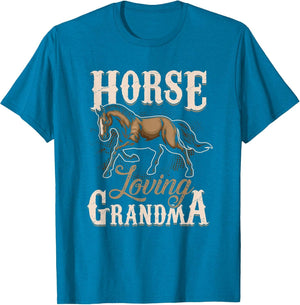 Horse Loving Grandma Grandmother Design