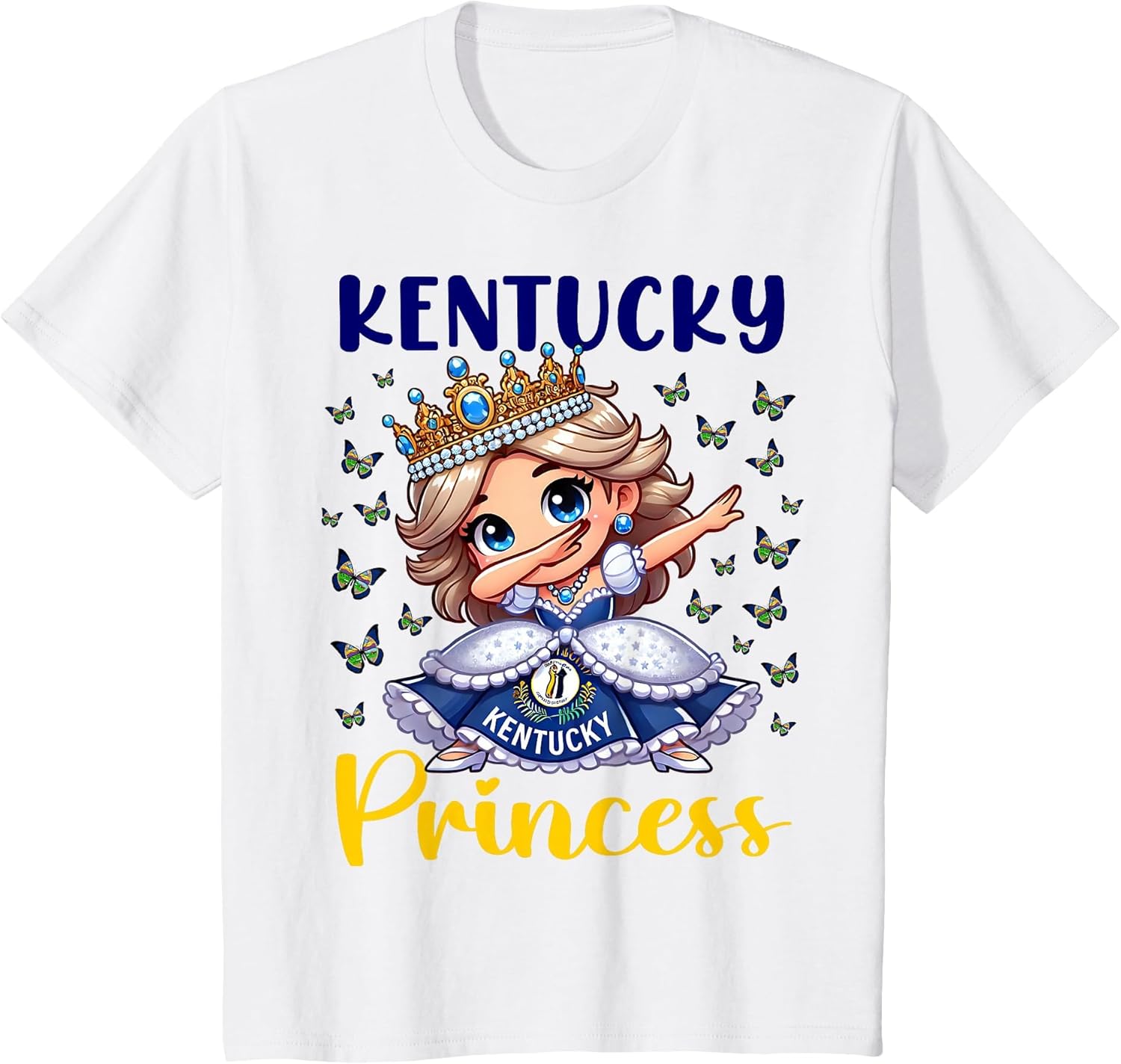 Kentucky Princess Dab Dance Kentucky for Girls Toddlers Kids