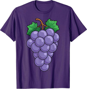 Grapes Shirt Adult Men Women Kids Purple Grapes Costume