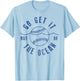 Go Get it Out of The Ocean Blue Funny Baseball