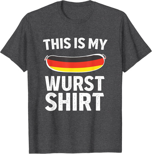 This is My Sausage Shirt Germany Flag Oktoberfest Costume