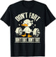 Don't Fart Duck Funny Lifting Weights Gym Fitness