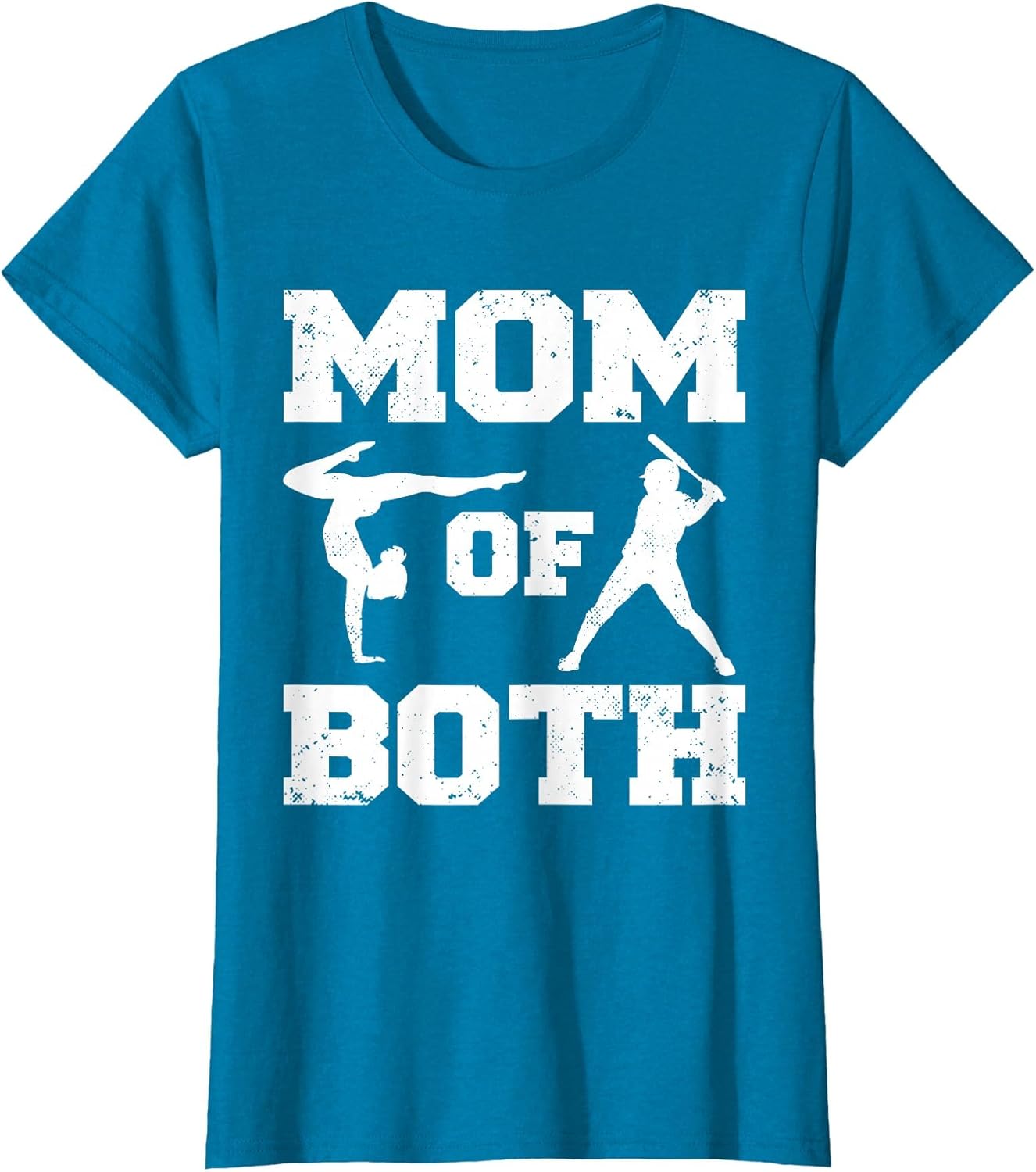 Mom of Both Funny Baseball Gymnastics Mom