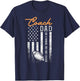 Football Coach Dad Like A Normal Dad Only Cooler USA Flag