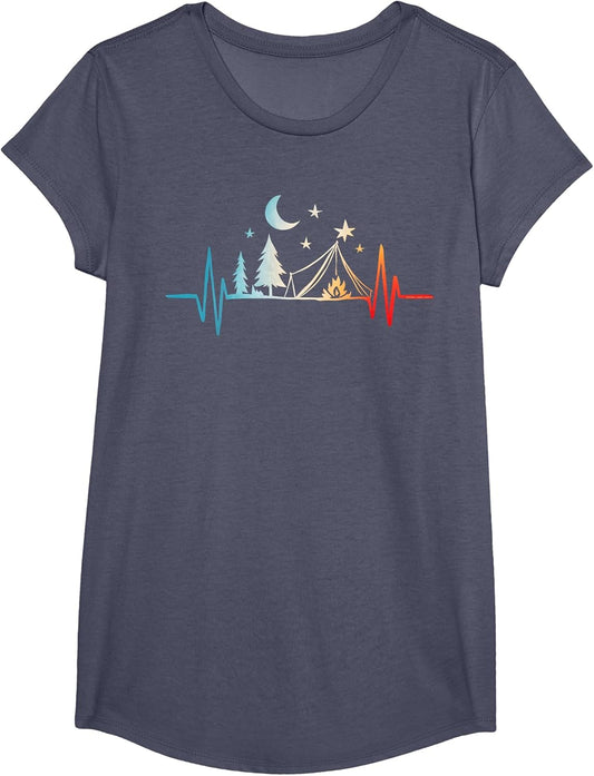 Forest Mountains Nature Heartbeat Outdoor Hiking Camping