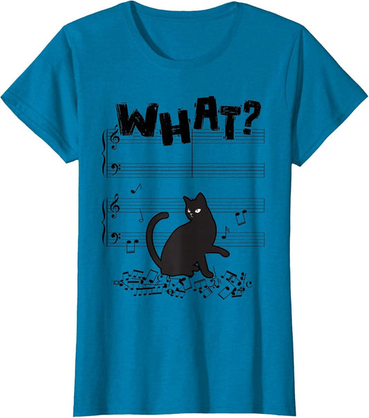 Cat What Funny Cat Music Note