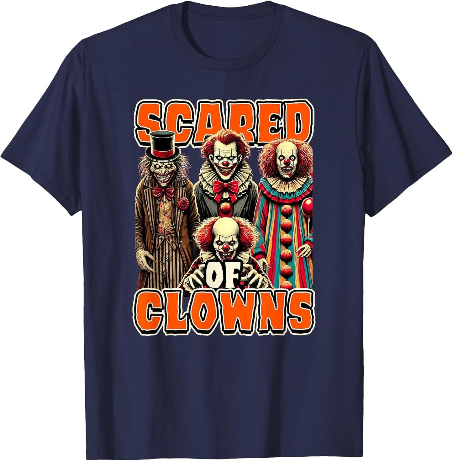 Scared of Clowns Creepy Scary