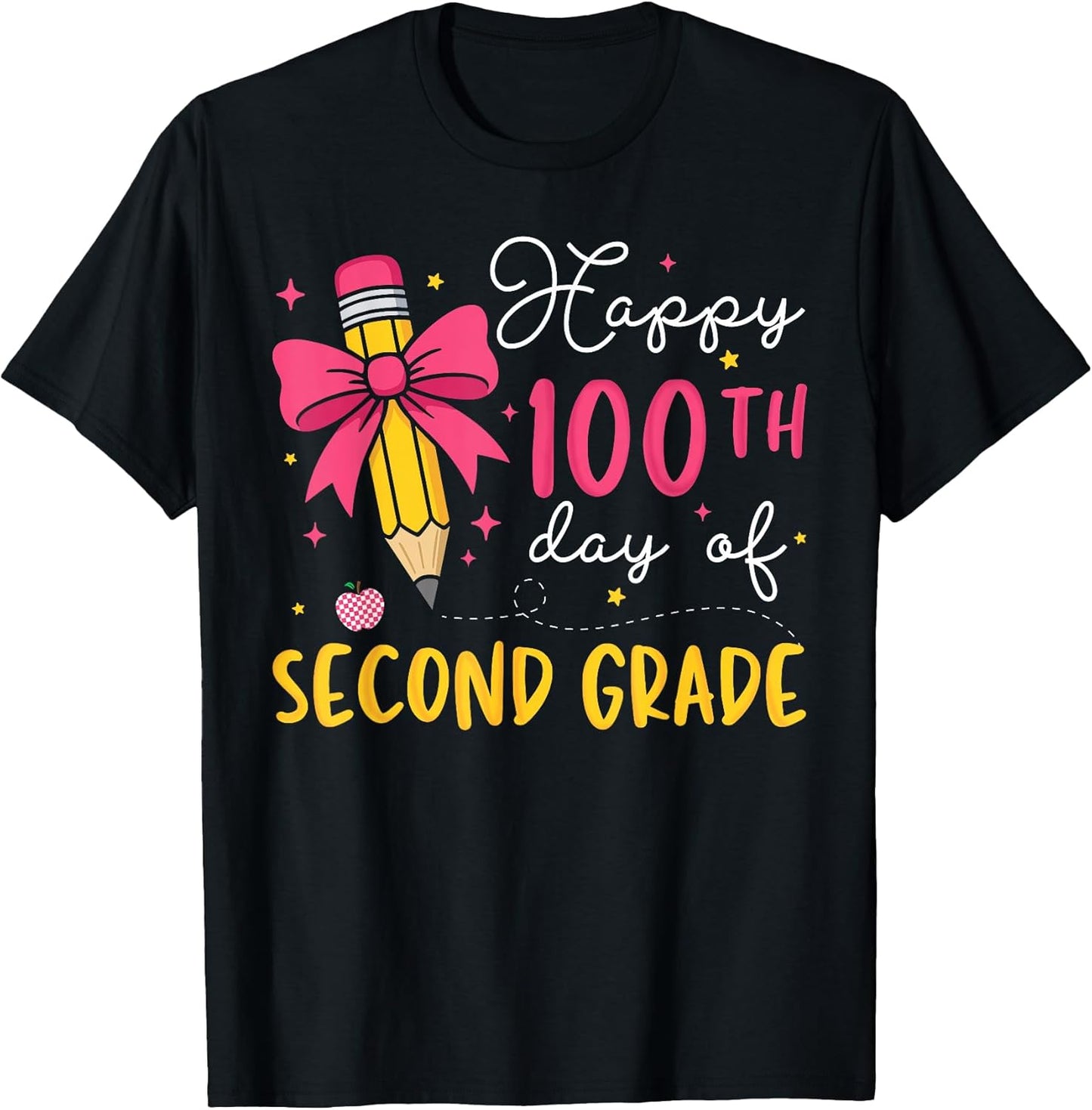 100 Days of 2nd Second Grade 100th Day of School Teacher Kid