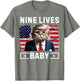 Funny Trump Cat 9 Lives Baby Nine Lives Cat