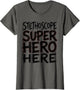 Stethoscope Superhero Healthcare Hero Design