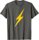 Yellow Lightning Bolt Electrical Storm Graphic Icon