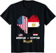 Egypt USA Roots Idea for Kids American Egyptian Flag Themed