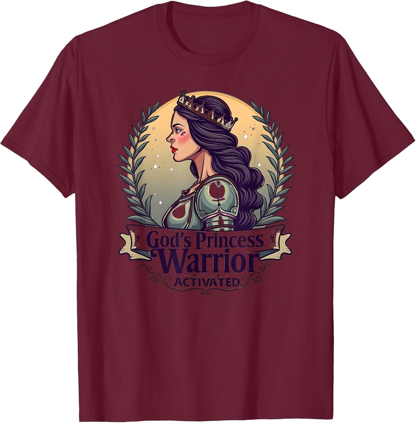God's Princess Warrior Activated Faith Design