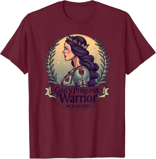 God's Princess Warrior Activated Faith Design