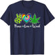 Peace Love Weed Marijuana Tie Dye Cannabis 420 Stoner
