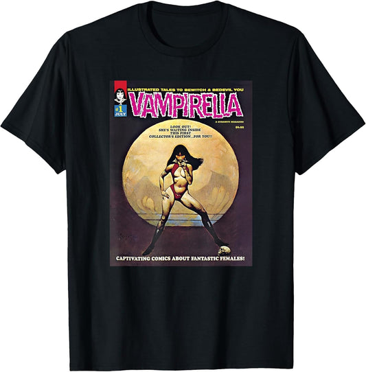 Vampirella 1969/ #1" Featuring Frank Frazetta Cover Art