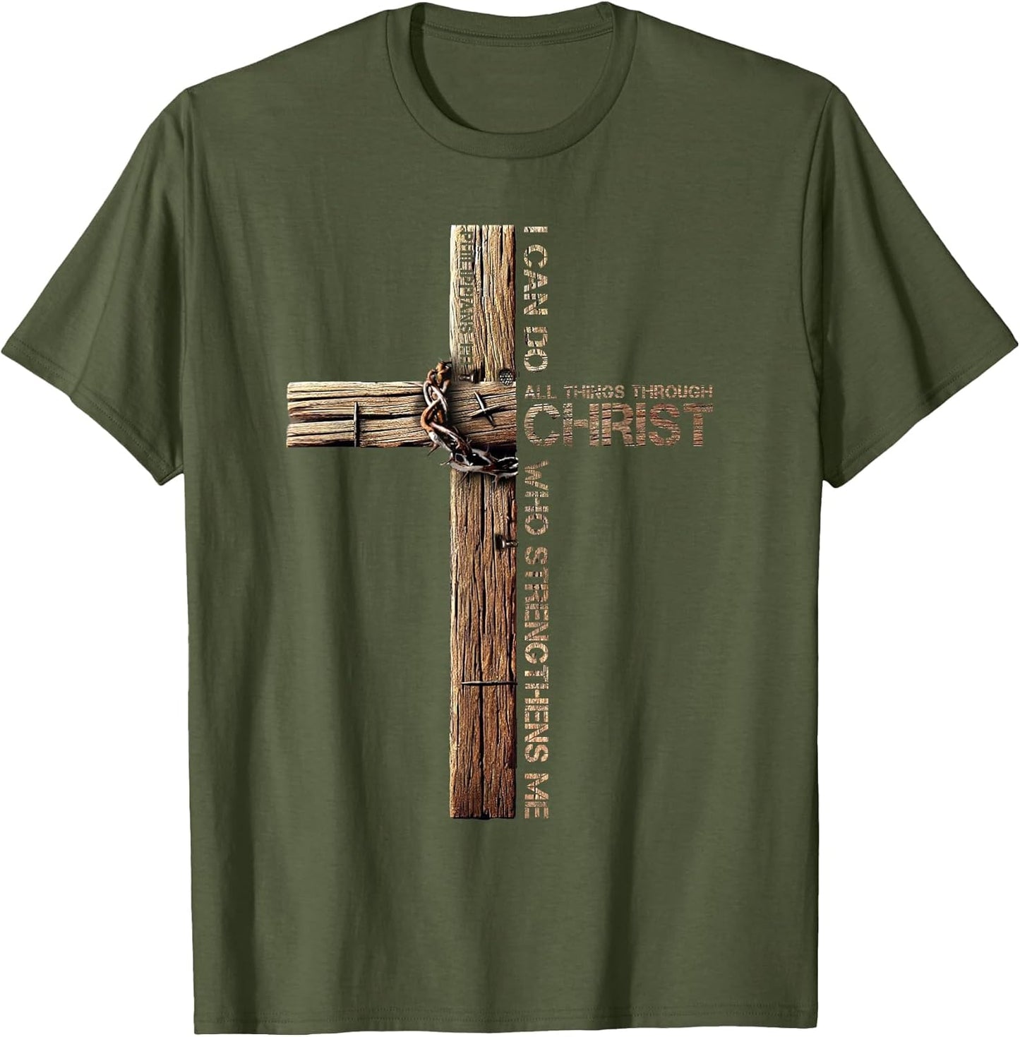 I Can Do All Things Through Christ, Cross Jesus Christian